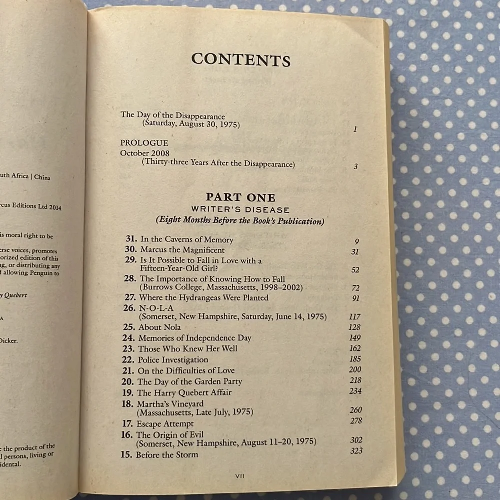 THE TRUTH ABOUT THE HARRY QUEBERT AFFAIR by Joel Dicker Book - Picture 6 of 13